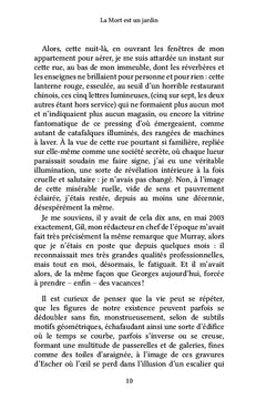 La mort est un jardin