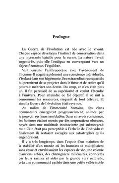 La Guerre de l'évolution