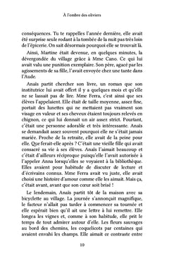 À l'ombre des oliviers