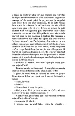 À l'ombre des oliviers