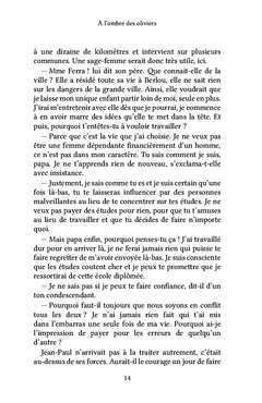 À l'ombre des oliviers