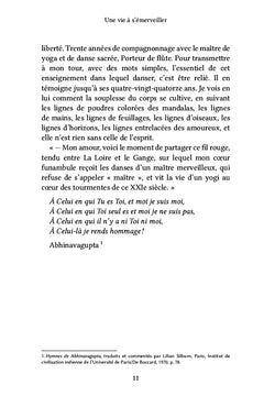 Une vie à s'émerveiller