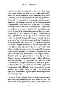 Une vie à s'émerveiller