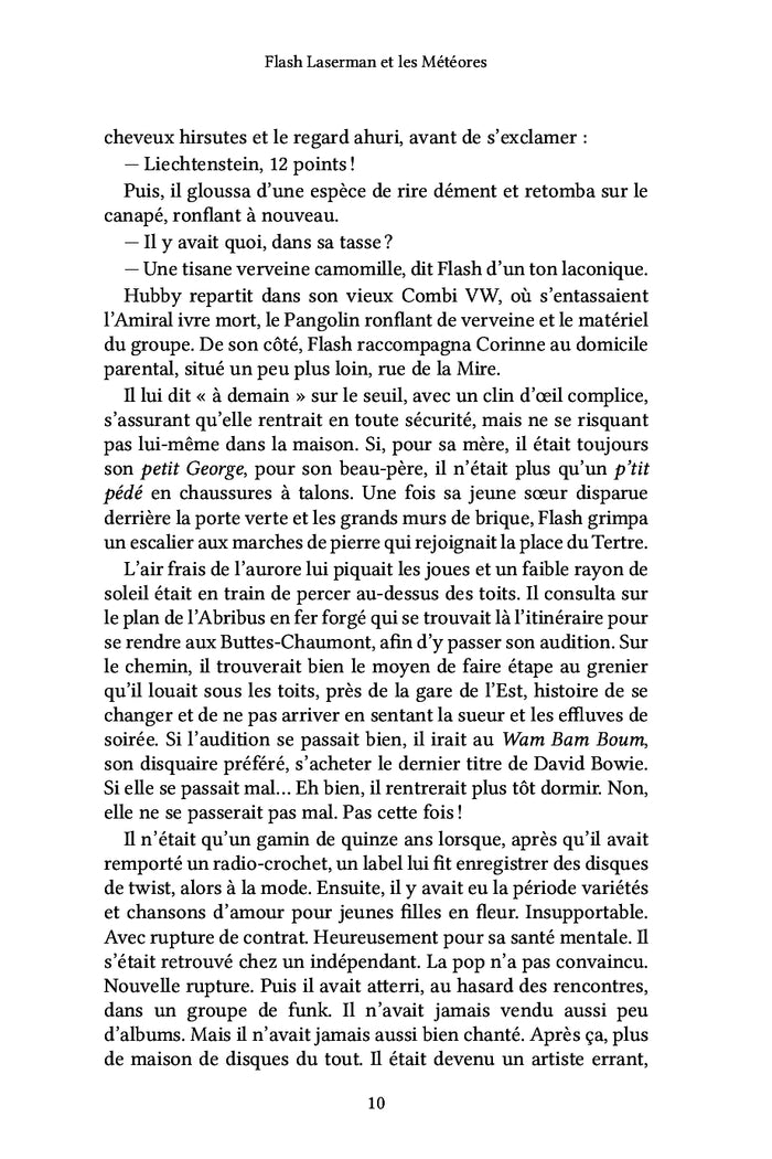 Flash Laserman et les Météores