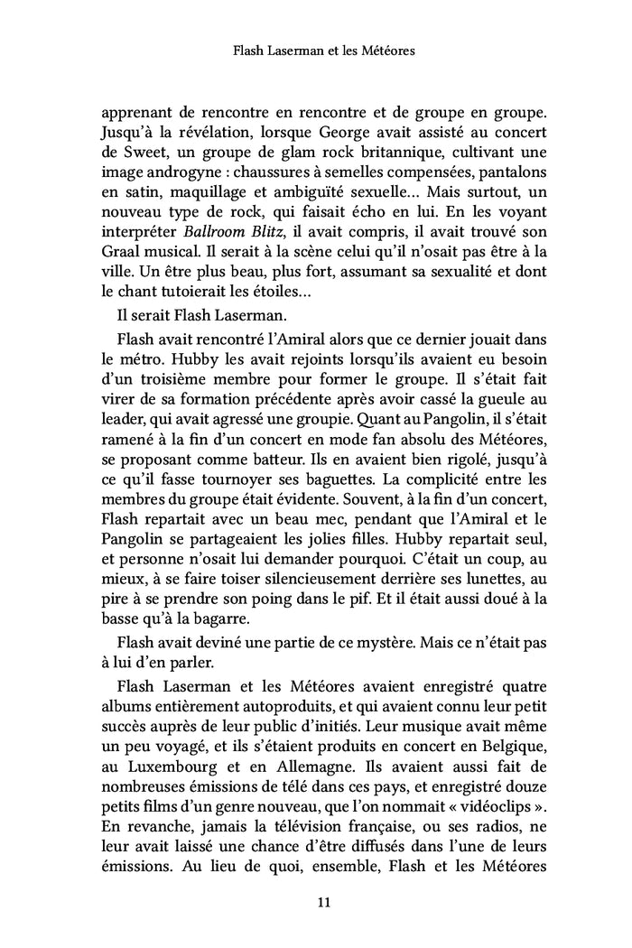 Flash Laserman et les Météores