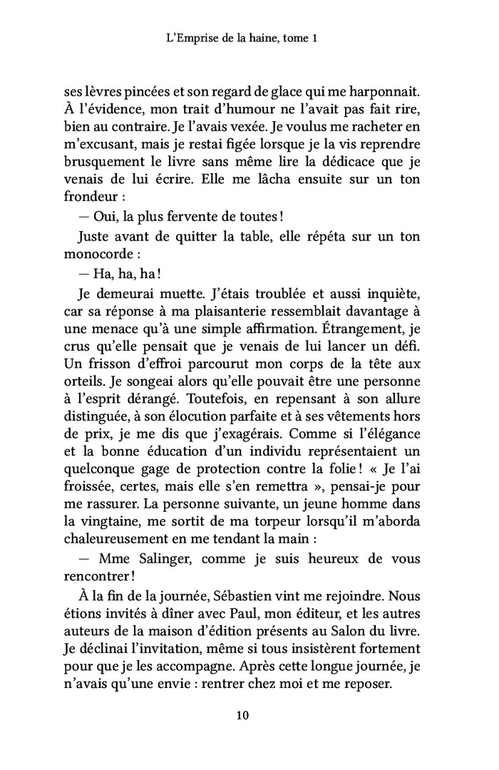 L'Emprise de la haine