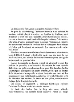 Traversées parisiennes