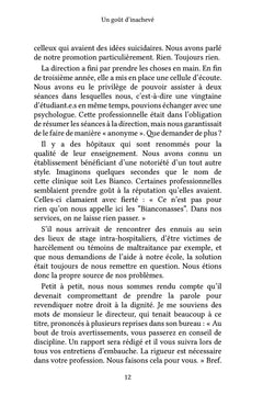 Un goût d'inachevé