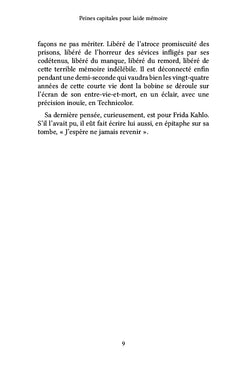 Peines capitales pour laide mémoire