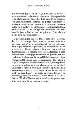 Le monde est injuste, et alors ?