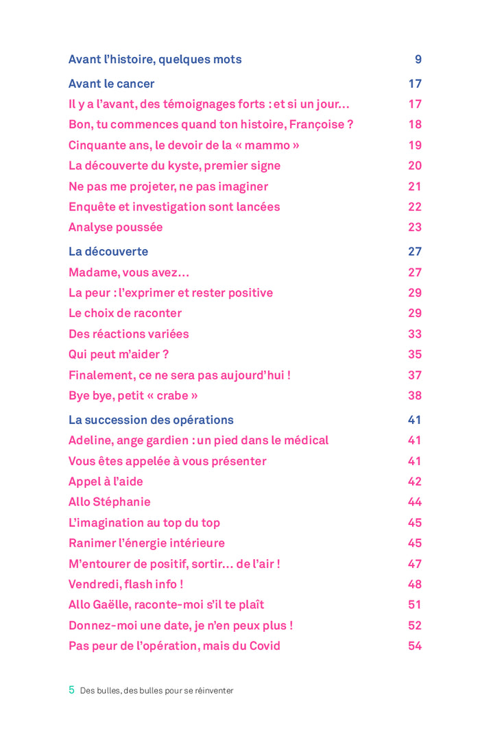 Des bulles, des bulles pour se réinventer