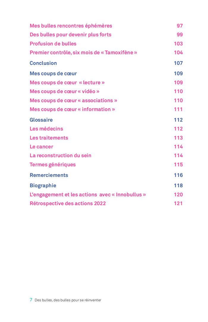 Des bulles, des bulles pour se réinventer