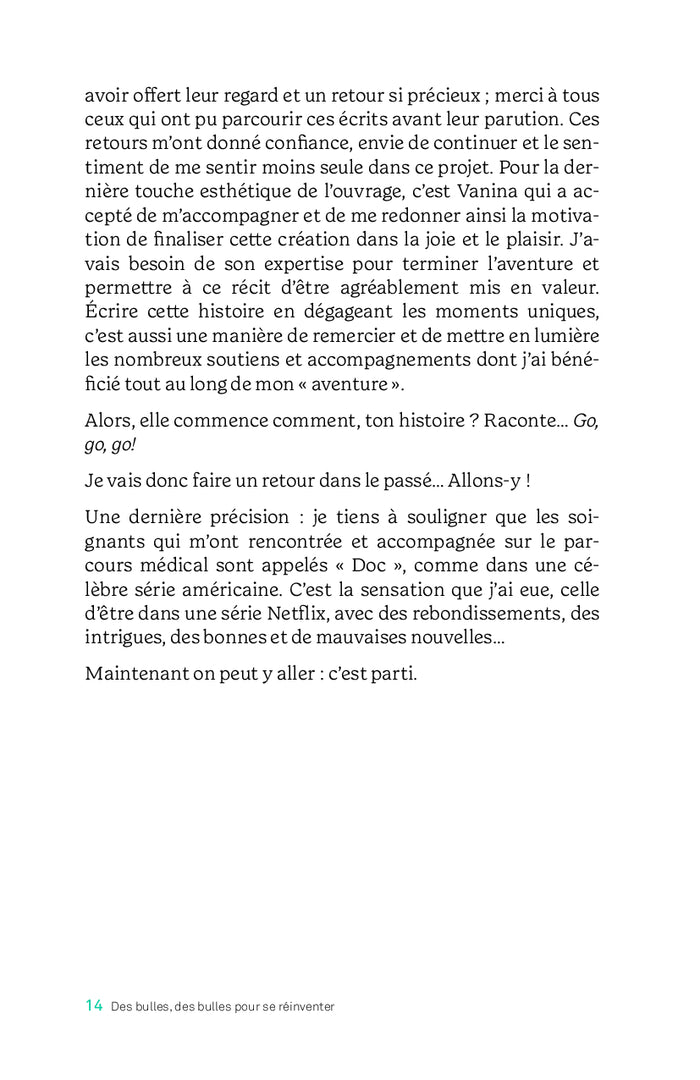 Des bulles, des bulles pour se réinventer