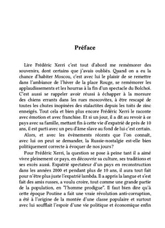 Ma Russie n'existe plus...