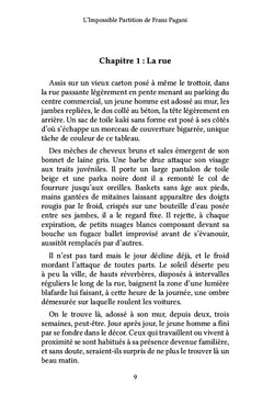 L'Impossible Partition de Franz Pagani
