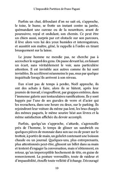 L'Impossible Partition de Franz Pagani