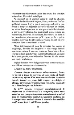 L'Impossible Partition de Franz Pagani