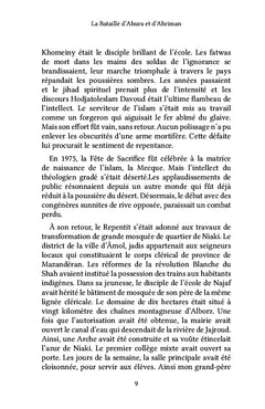 La Bataille d'Ahura et d'Ahriman