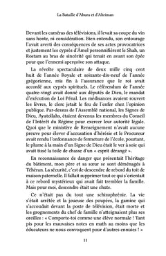 La Bataille d'Ahura et d'Ahriman
