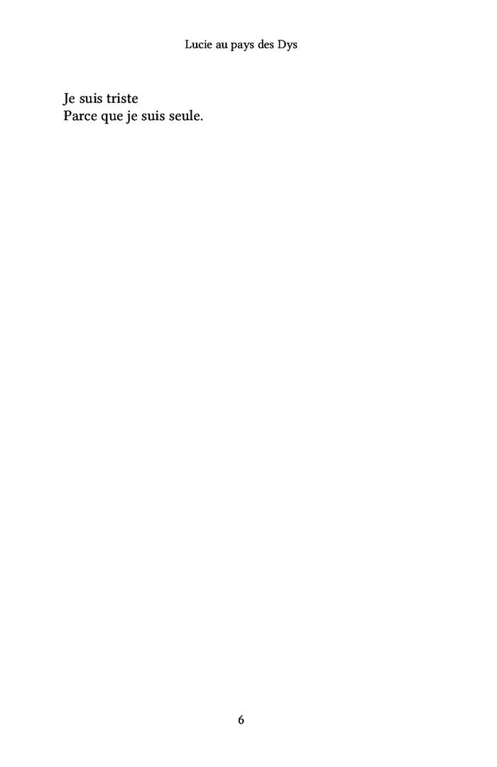 Lucie au pays des Dys