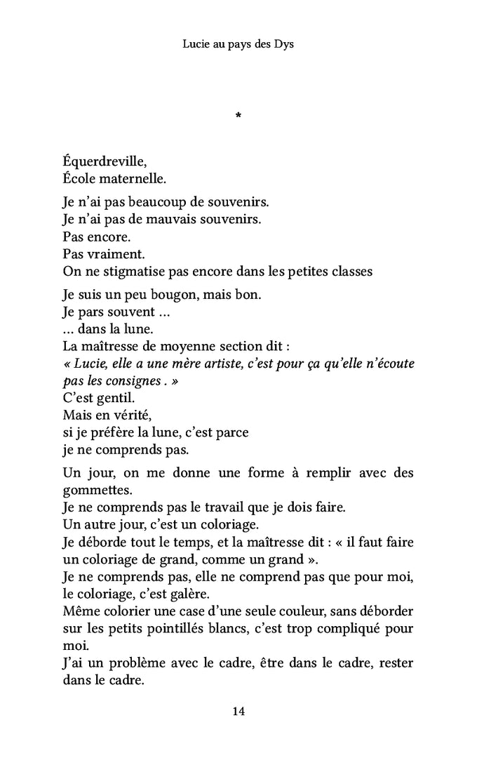 Lucie au pays des Dys