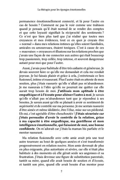 La thérapie pour les éponges émotionnelles