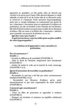 La thérapie pour les éponges émotionnelles