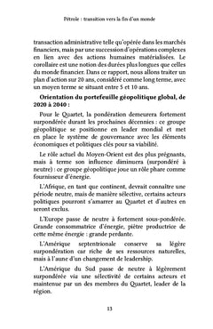 Pétrole : transition vers la fin d'un monde
