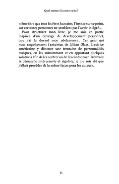 Quel auteur à la noix es-tu ?