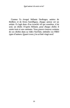 Quel auteur à la noix es-tu ?