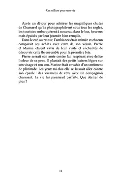 Un million pour une vie