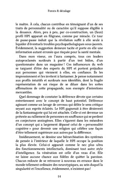 Forces & décalage