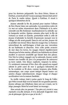 Malgré les vagues
