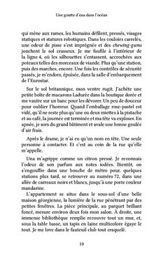 Une goutte d'eau dans l'océan