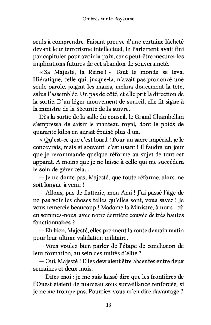 Ombres sur le Royaume