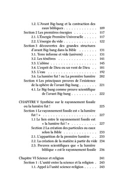 Avant Big Bang à la lumière