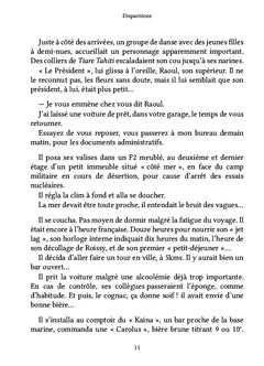 Disparitions