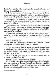 Disparitions