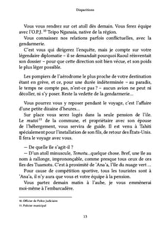 Disparitions