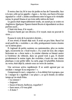 Disparitions