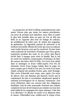 Désolée, le père Noël m'attend...