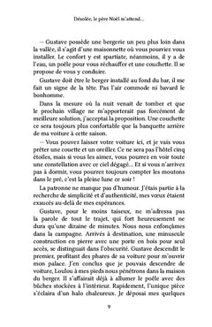 Désolée, le père Noël m'attend...