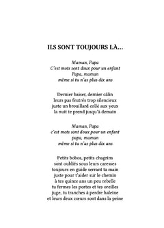 Du coeur à la plume