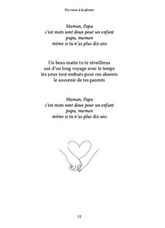 Du coeur à la plume