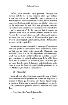 De l'une à l'autre