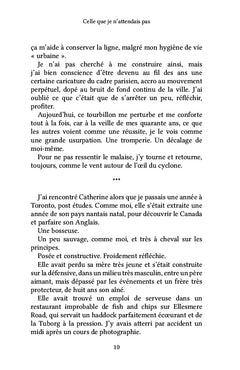 Celle que je n'attendais pas