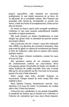 Celle que je n'attendais pas