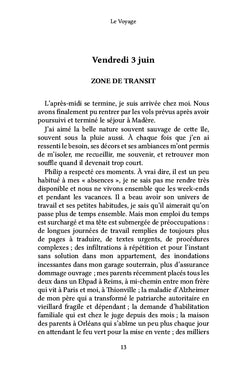 Le voyage