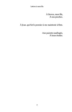 Lettres à mon fils