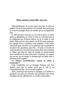 Lettres à mon fils
